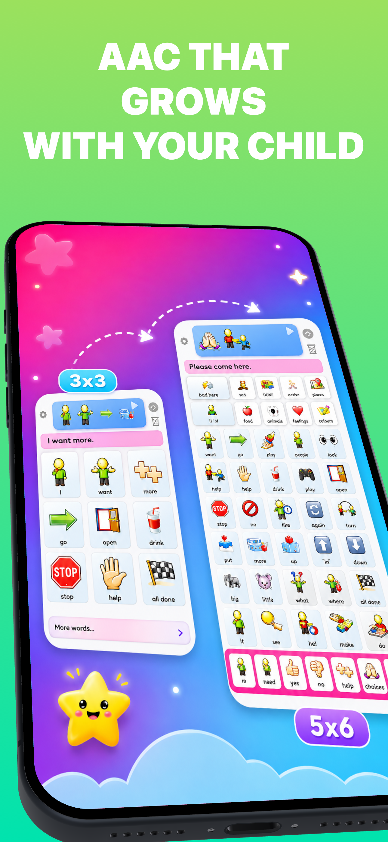 AAC board night mode screen